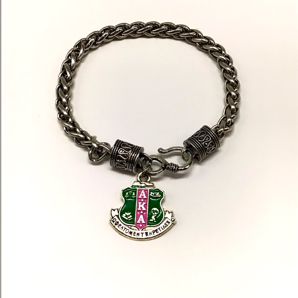 AKA Silver Charm Bracelet